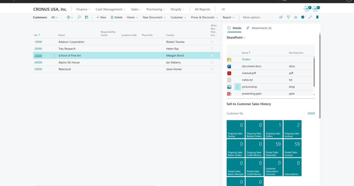 Shareconnector Business Central SharePoint Connector | Free on AppSource